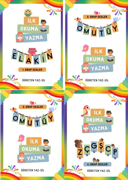 İlk Okuma Yazma YAZ-SİL Kitabım - Resim 2
