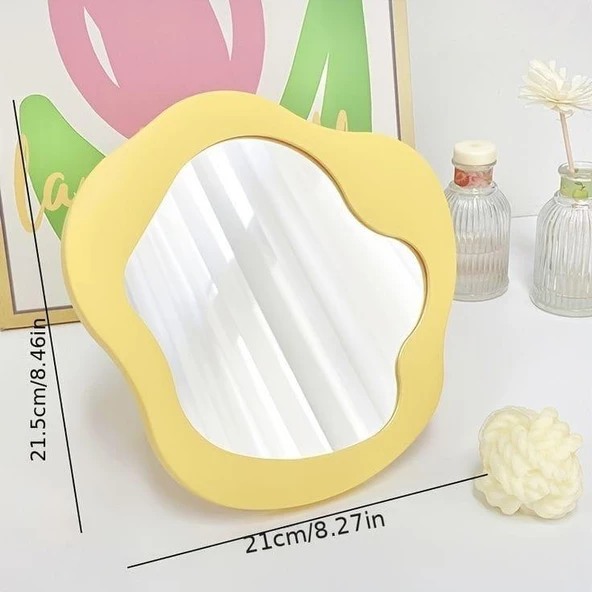 Carelly CR-1479 Makyaj Aynası Sarı ürün görseli 1