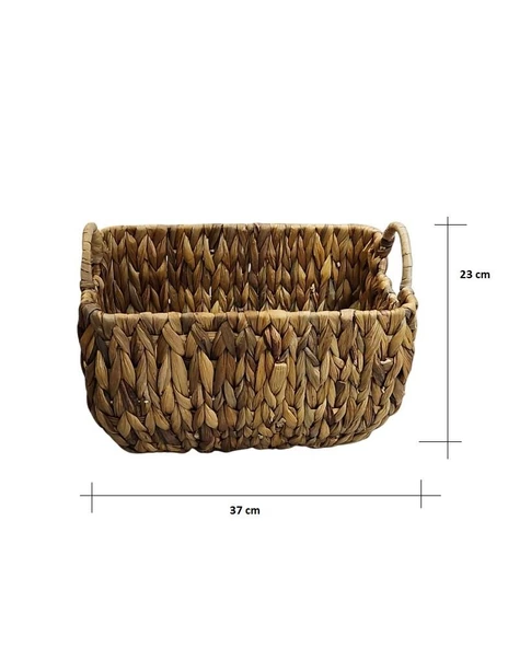 Panalı Naturel Yuvarlak Sepet L Boy PNL-22093L ürün görseli 1