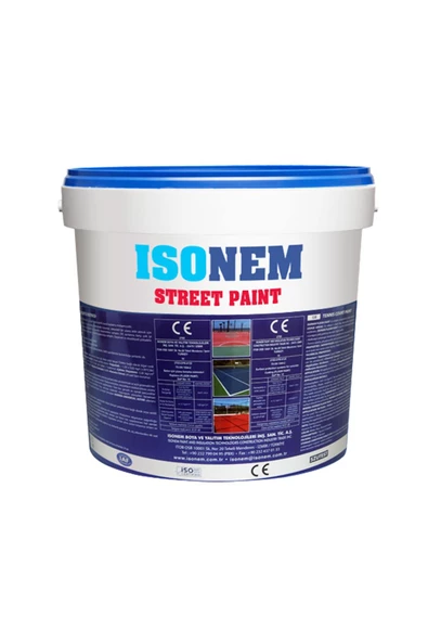 Isonem Street Paint Su Bazlı Zemin Kaplaması 5 Kg. ürün görseli 1