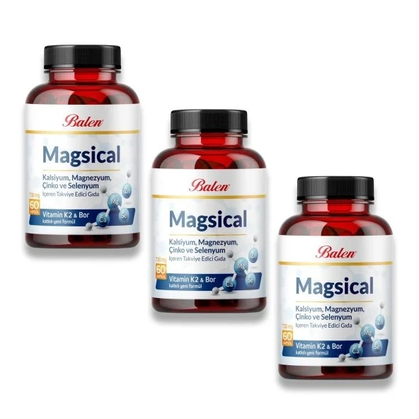 Balen Magsical 60 Kapsül 3 Adet ürün görseli 1
