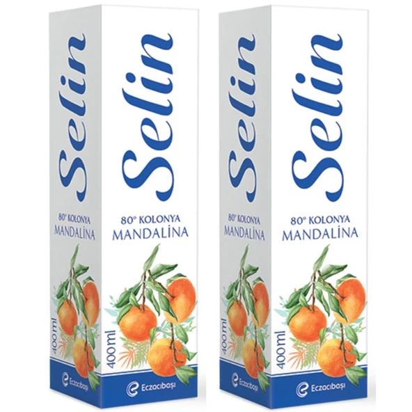 Selin Mandalina Kolonyası Pet Şişe 400 ml 2 ADET ürün görseli 1