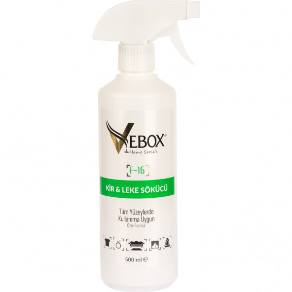 Vebox F16 Kir ve Leke Sökücü 500 ml. ürün görseli 1
