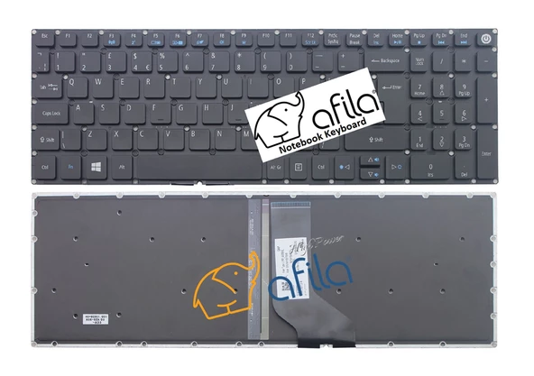 Acer N15W1 Notebook Klavyesi (TR) Işıklı ürün görseli 1