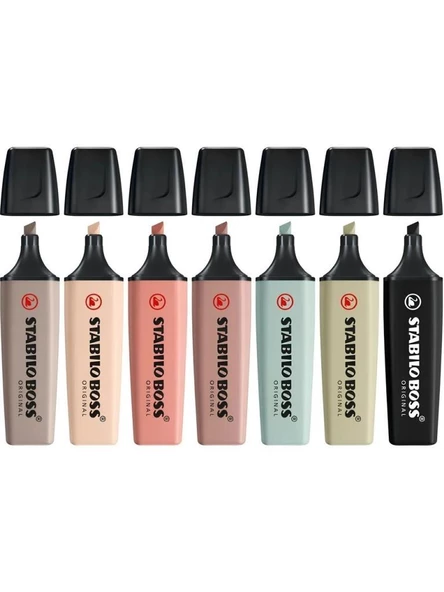 Stabilo Boss Orıgınal Naturecolors Fosforlu Kalem 7 Renk 2024 ürün görseli 1