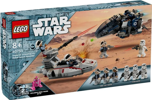LEGO Star Wars 40755 Imperial Dropship vs. Rebel Scout Speeder ürün görseli 1