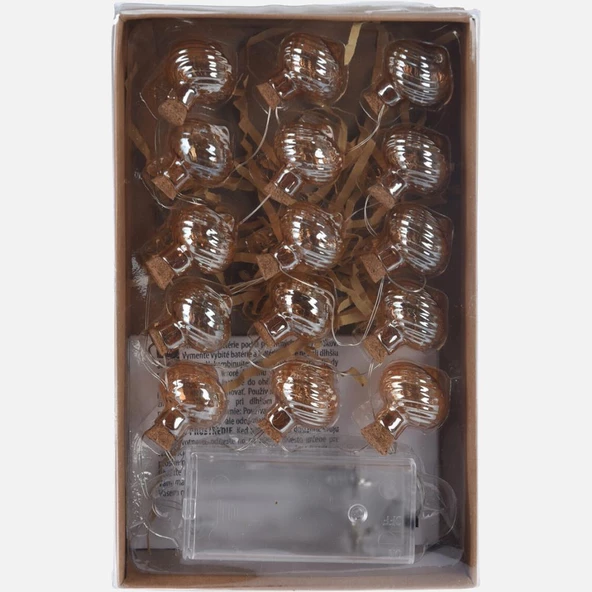 Yuvarlak Mini Sarı Işıklar 40 cm - Resim 2