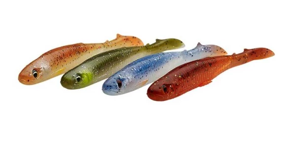 Savage Gear Slender Scoop Shad 9 cm 4 gr Clear Water Mix Sahte Balık ürün görseli 1