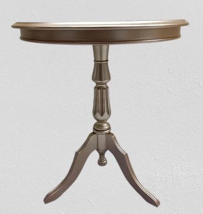 Fiskos Sehpa EKO 90501 Baba 3 Ayak 60CM Hareketli MDF Tabla Parlak Gold El Yapm ürün görseli 1