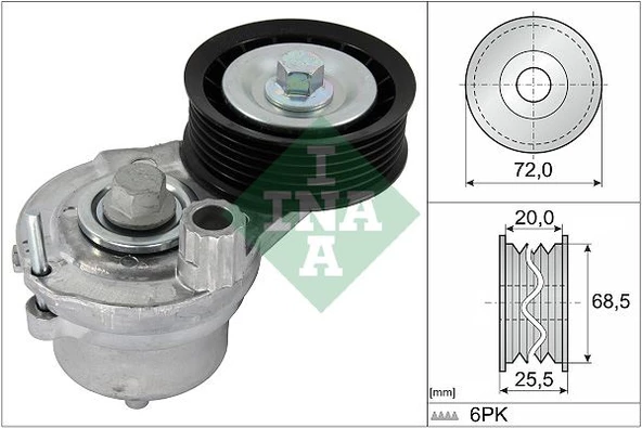 ALTERNATOR GERGI RULMANI KOMPLE KÜTÜKLÜ A2.2 DM CAPTIVA ANTARA ürün görseli 1