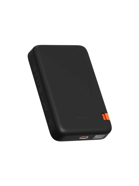 Mcdodo MC-5101 10000mAh 20w Magsafe Kablosuz Powerbank - Siyah ürün görseli 1
