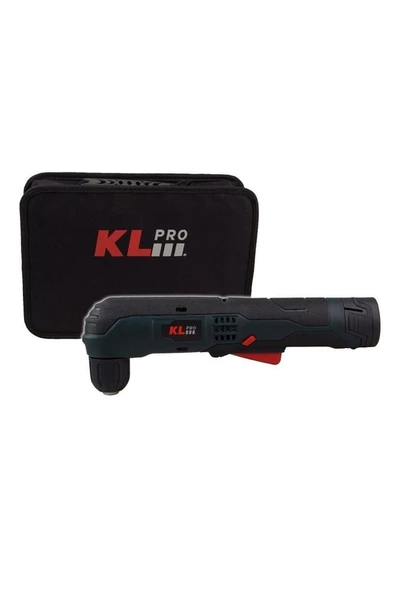 Klpro Kablosuz Kldam1020 10,8volt/2.0ah Li-ion Çift Akülü Profesyonel Dik Açılı Matkap ürün görseli 1