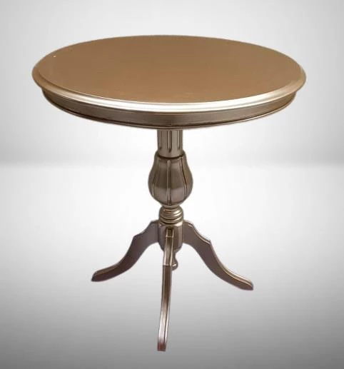 Fiskos Sehpa EKO 90503 Baba 4Ayak 65 CM Hareketli MDF Tabla Parlak Gold El Yapım ürün görseli 1