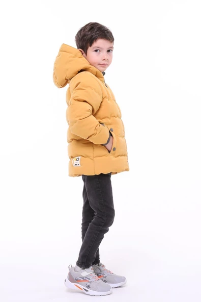 Erkek Bebek Çocuk Mont 51283 - Resim 4