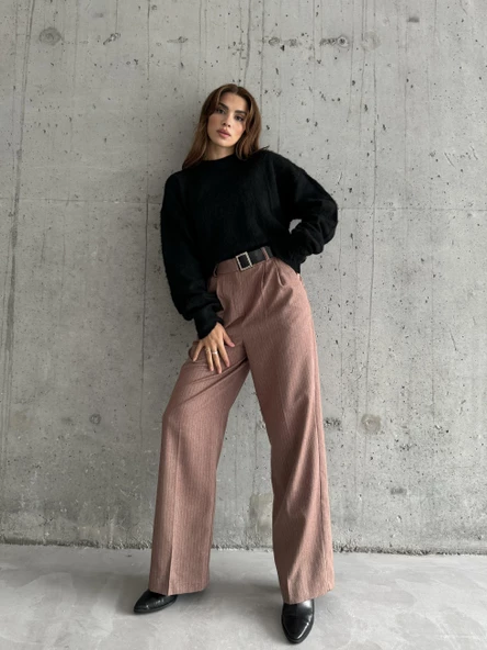 Siyah Marka Model Yumoş Triko Kazak - Resim 5