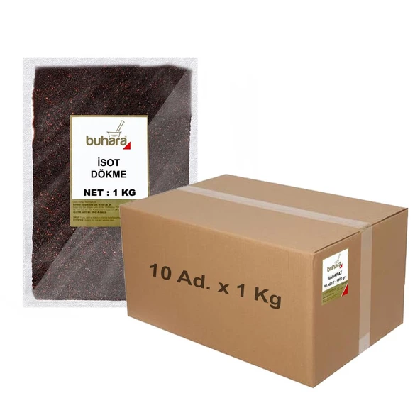 BUHARA TOPTAN İSOT BİBER 1 KG x 10 Ad - 10 KG ürün görseli 1