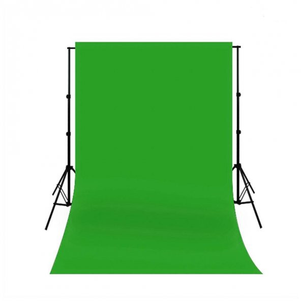 Chromakey-Green Screen- Greenbox Yeşil Fon Perde(2x3 m) ürün görseli 1