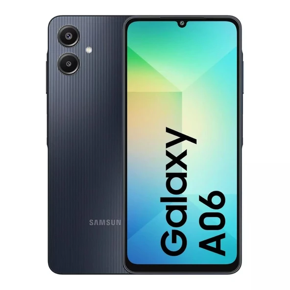 SAMSUNG GALAXY A06 4GB 128GB SİYAH ürün görseli 1