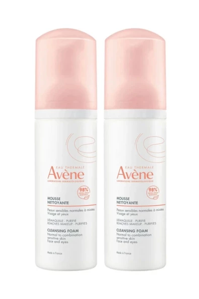Avene Mousse Nettoyante Cilt Temizleme Köpüğü 2x150ml SET ürün görseli 1