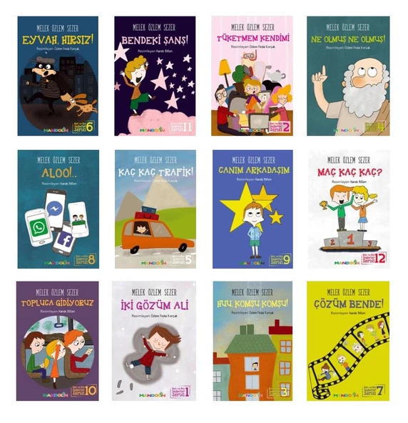 Bendeki Şans Ben ve Biz Değerler Serisi (12 Kitap) ürün görseli 1
