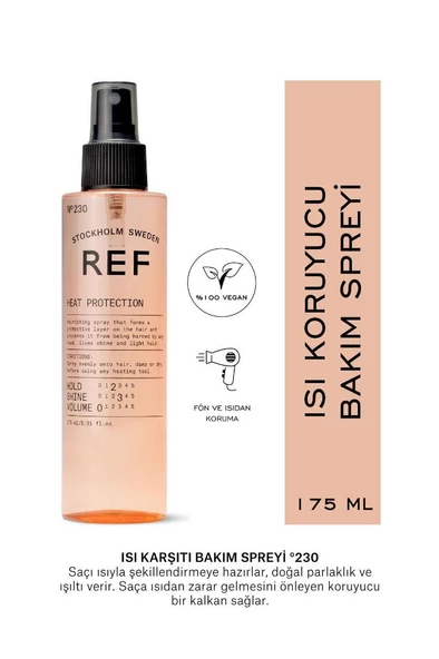 REF STOCKHOLM Heat Protectıon N°230 175 Ml Isı Karşıtı Saç Bakım Spreyi ürün görseli 1