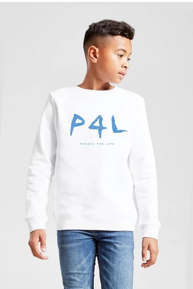 Outer Banks P4L Beyaz Çocuk 2ip Sweatshirt ürün görseli 1