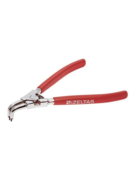 İzeltaş Dış Segman Pense Eğri 210 mm Yaylı Sekman Pensi 3311120210 ürün görseli 1