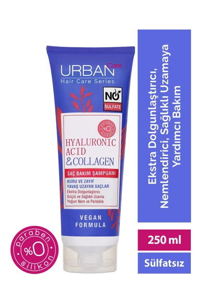 Hyaluronic Acid & Collagen Saç Bakım Şampuanı ürün görseli 1
