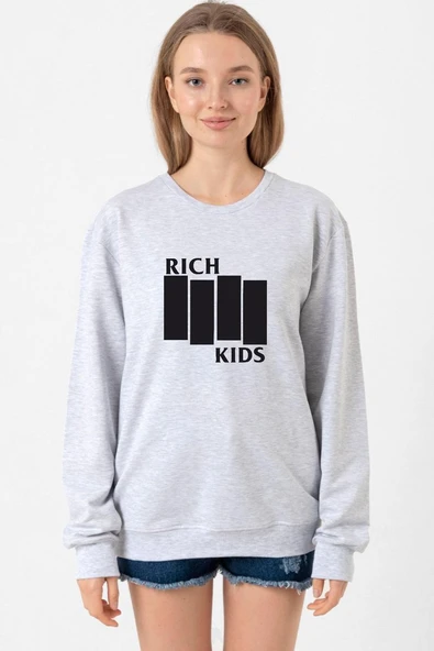 G-Dragon Rich Kids Grimelanj Kadın 2ip Sweatshirt ürün görseli 1