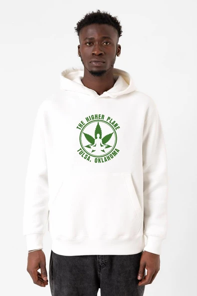 Tulsa King The Higher Plane Beyaz Erkek 3ip Kapşonlu Sweatshirt ürün görseli 1