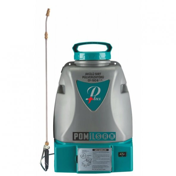 Pomilsan Plus+ Akülü 16 LT Sırt İlaçlama Pompası -1. SINIF ürün görseli 1