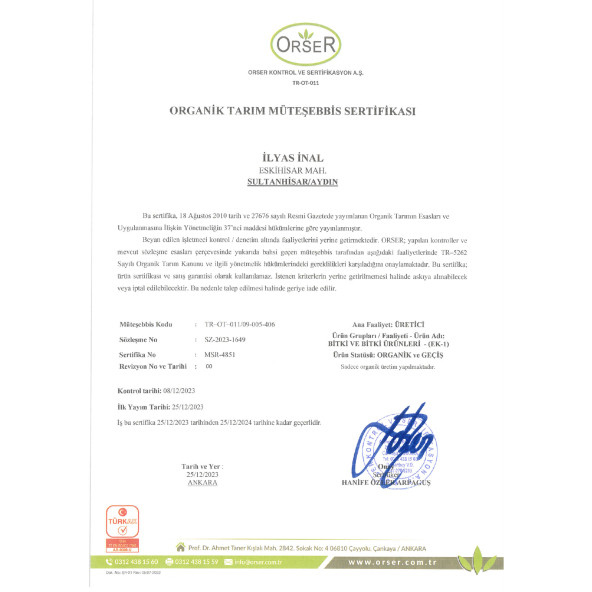Natürel 1. Zeytinyağı 1 LT - Resim 10