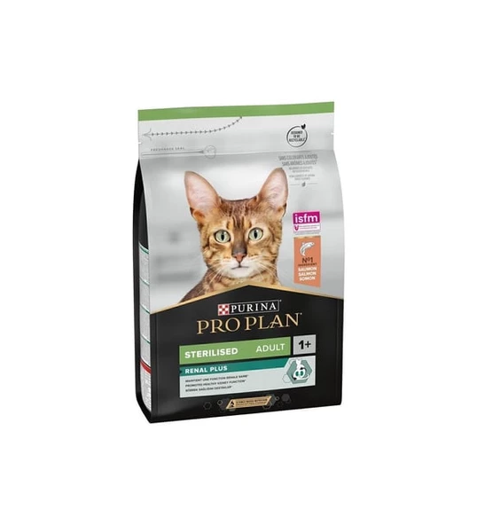 Pro Plan Renal Plus Sterilised Somonlu Kısırlaştırılmış Yetişkin Kedi Maması 1,5 kg ürün görseli 1