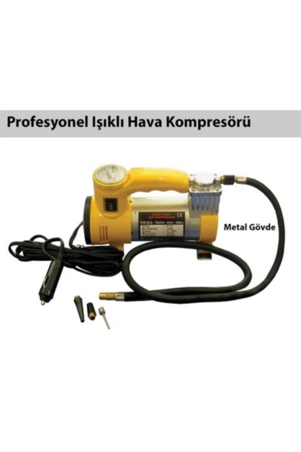 Mytol Fy-001a Metal Gövdeli Ve Işıklı Araç Kompresörü ürün görseli 1