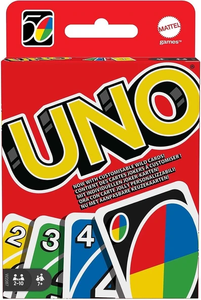 Mattel Uno Kart Oyunu Lisanslı W2087 ürün görseli 1