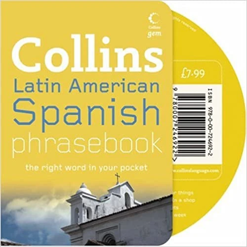 COLLINS LATIN AMERICAN SPANISH PHRASEBOOK ürün görseli 1
