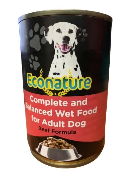 Econature Beef Sığır Etli Köpek Konservesi 400 Gr ürün görseli 1