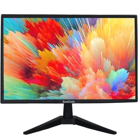 SUNCOM SM190VI-N 19" 5MS 1440x900 VGA/HDMI VESA 60HZ SIYAH LED MONITOR ürün görseli 1