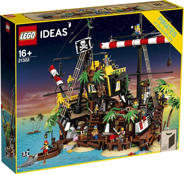 LEGO 21322 Ideas Baraküda Körfezi Korsanları ürün görseli 1