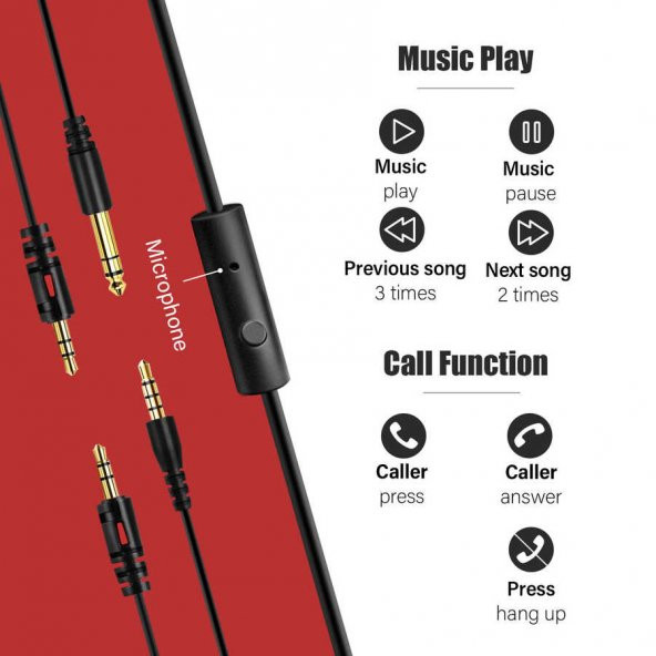Oneodio Studio Hi-Fi 3.5mm Kulaklık - Resim 2