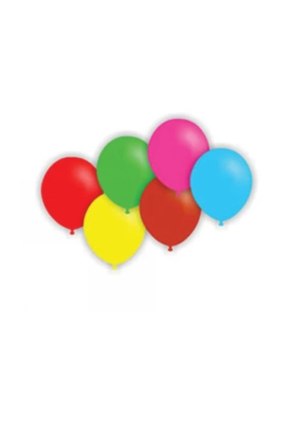 Vatan Bayrak Tek Renk Balon Turuncu (100'Lü) ürün görseli 1