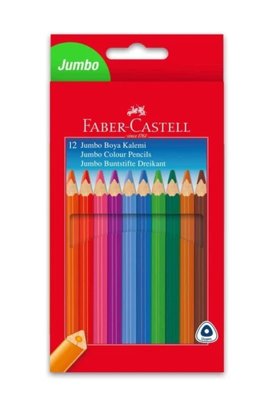 Faber Castell Fc Boya K. 12 R. Jumbo T.b. Üçgen Fsc ürün görseli 1