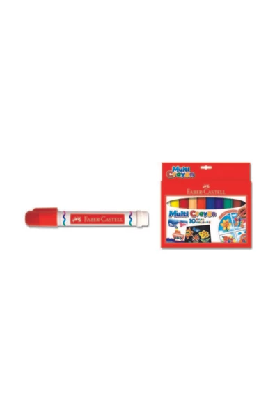 Südor Faber Multi Crayon Pastel 10 Renk 112010 ürün görseli 1
