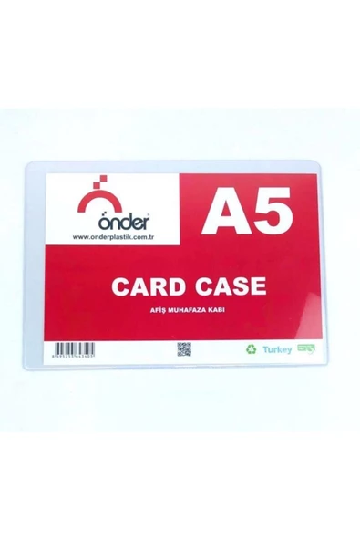 Önder A5 Afiş Muhafaza Kabı Adet - Resim 2