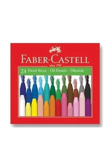 Faber Castell Faber-castell Karton Kutu Pastel Boya 24 Renk 125024 ürün görseli 1