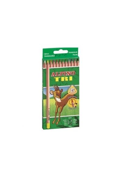 Alpıno Alpino Maxı Tri 12li Boya Kalemi Al-2133 ürün görseli 1