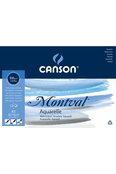 Canson Montval Suluboya Blok 300gr-a3 ürün görseli 1