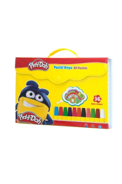Play Doh Unisex  Sarı Pastel Boya Çantalı 36 Renk ürün görseli 1