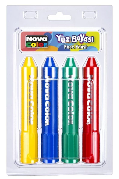 Nova Color Yüz Boyası 4'lü Nc-209 ürün görseli 1