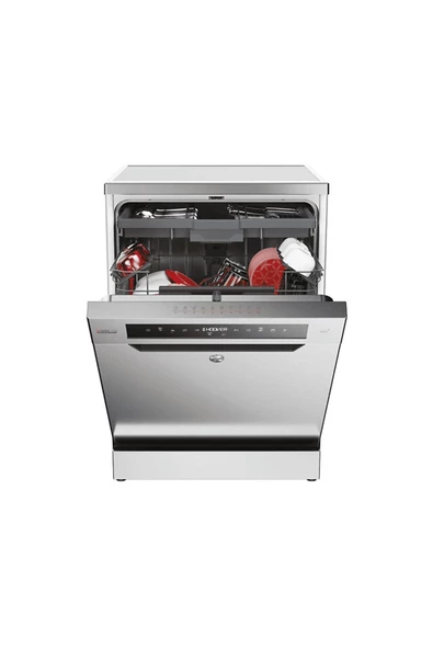 Hoover HF 5B2S1PX-17 B Enerji Sınıfı 10 Programlı 15 Kişilik Wi-Fi+ Bluetooth Bağlantılı Bulaşık Makinesi I ürün görseli 1